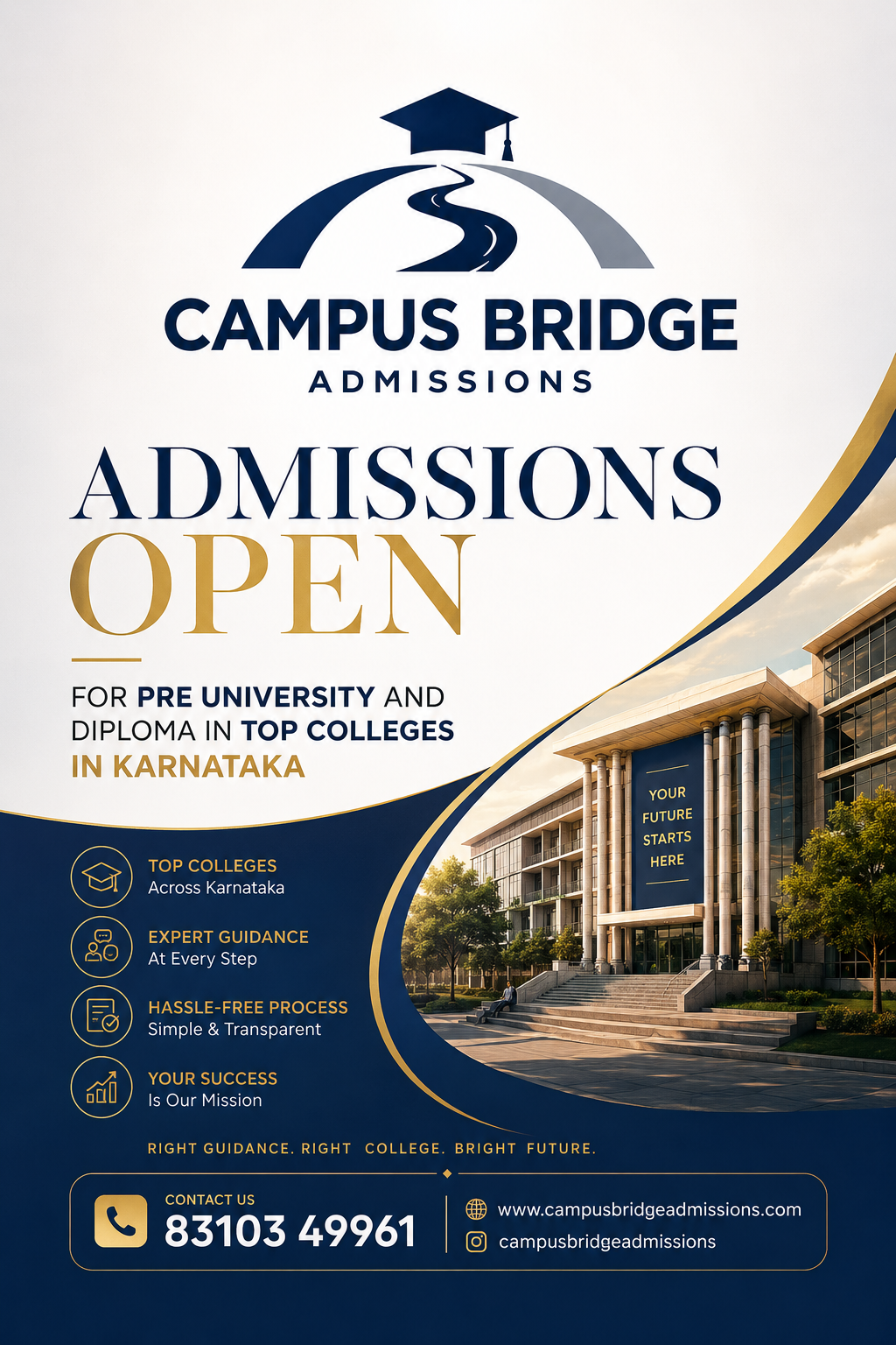 Campus Bridge Admissions - Admissions Open for Pre University and Diploma in Top Colleges in Karnataka